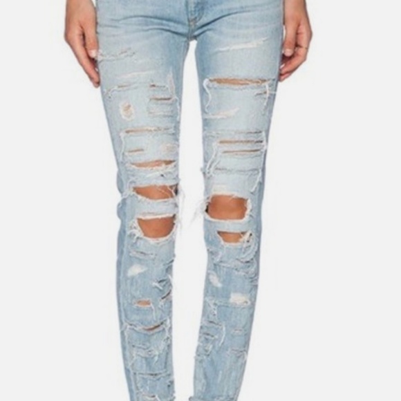 rag & bone The Dre Thrasher Jeans, Blue size 28 - Picture 1 of 3